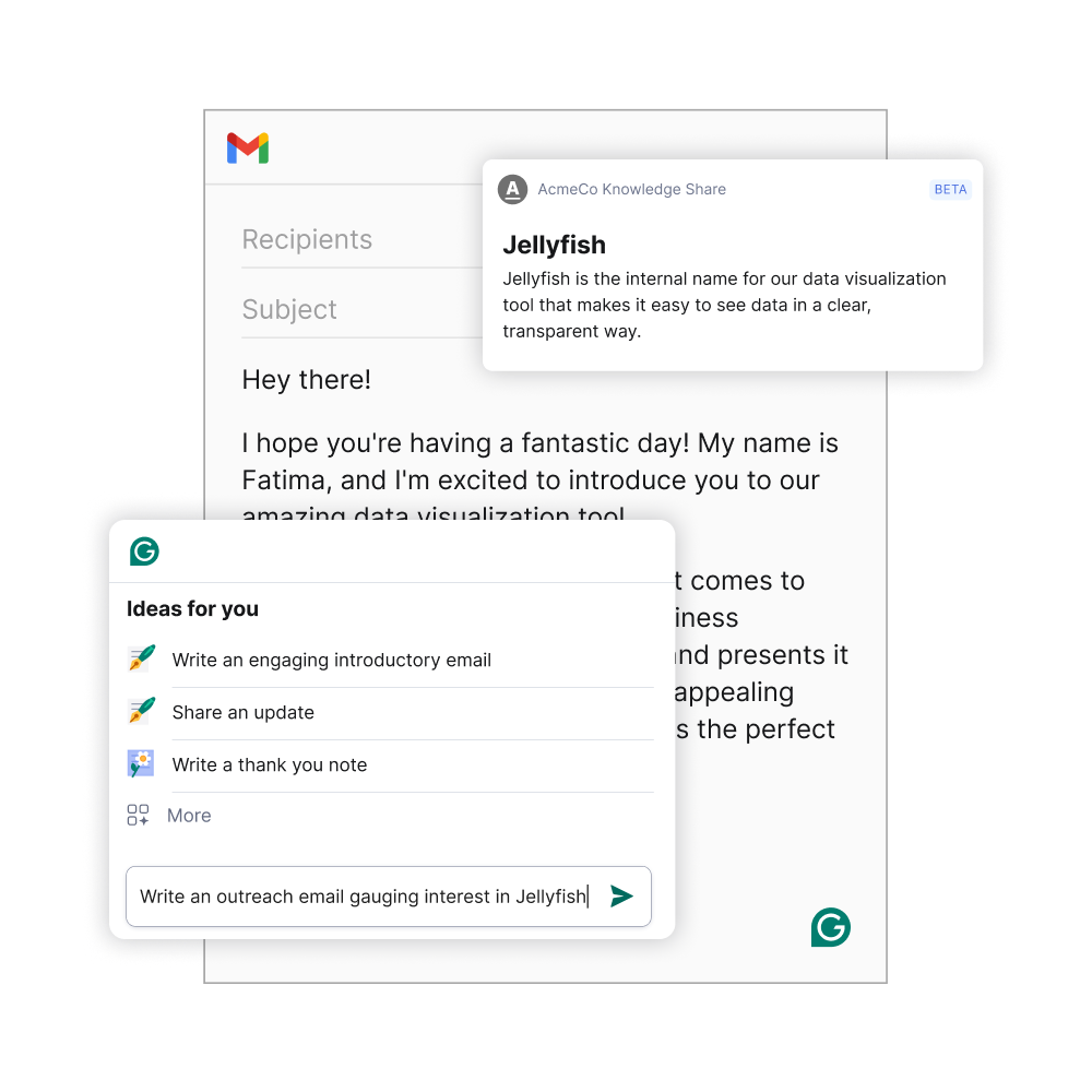 screenshot of Grammarly Business